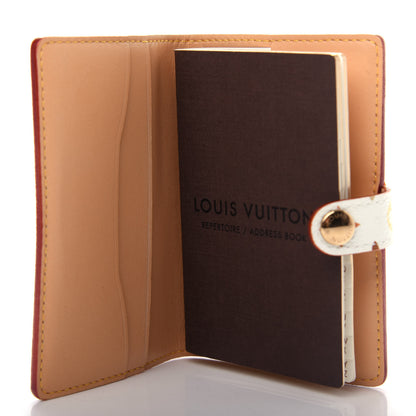 Louis Vuitton Monogram Multicolor Carnet de Bal Mini Agenda Cover White 5 of 8