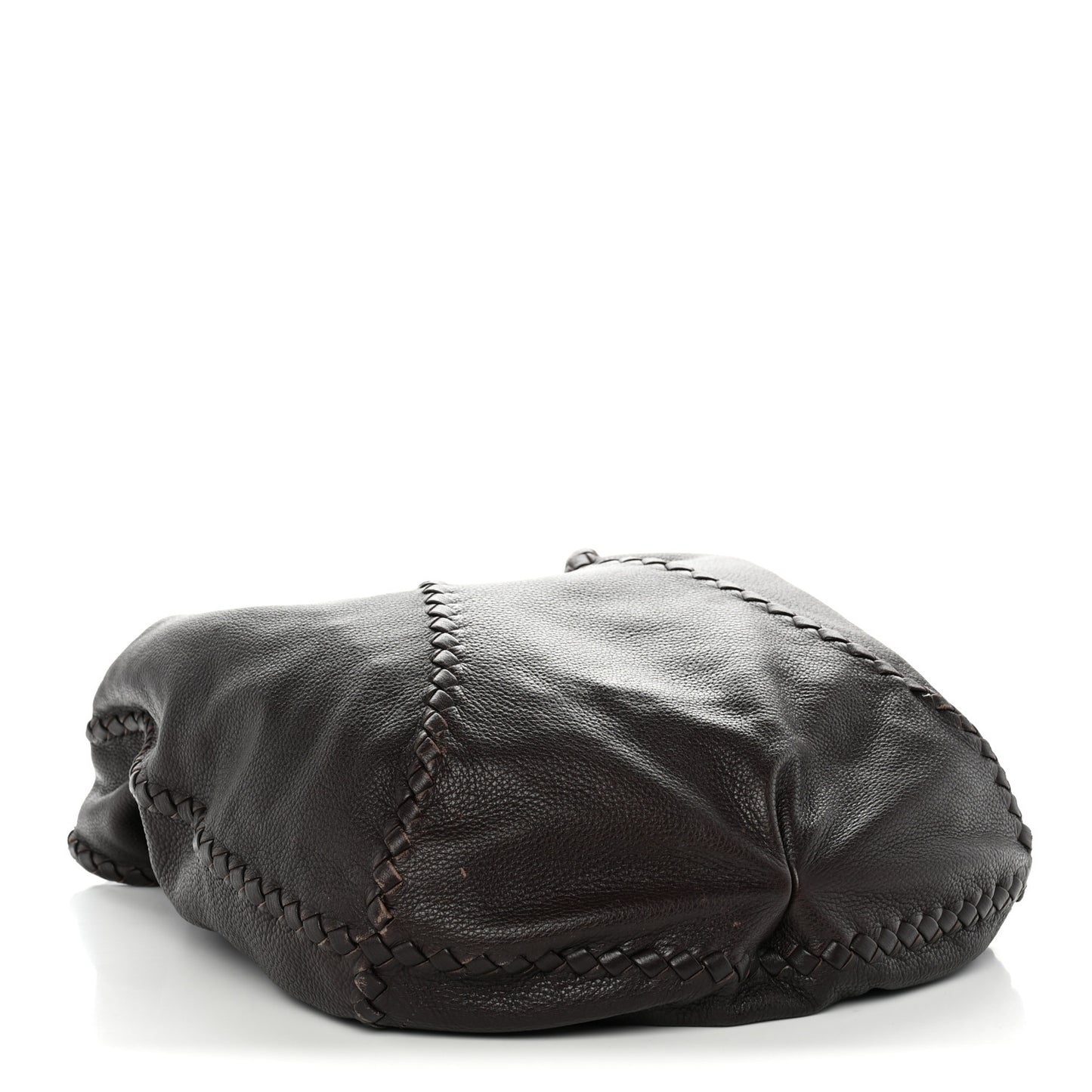 Cervo Deerskin Large Hobo Ebano