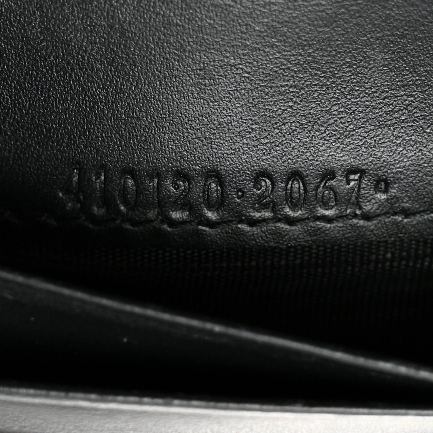 Guccissima Card Case Wallet Black