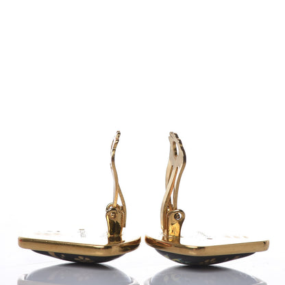 Hermes Enamel Clip On Earrings 3 of 5