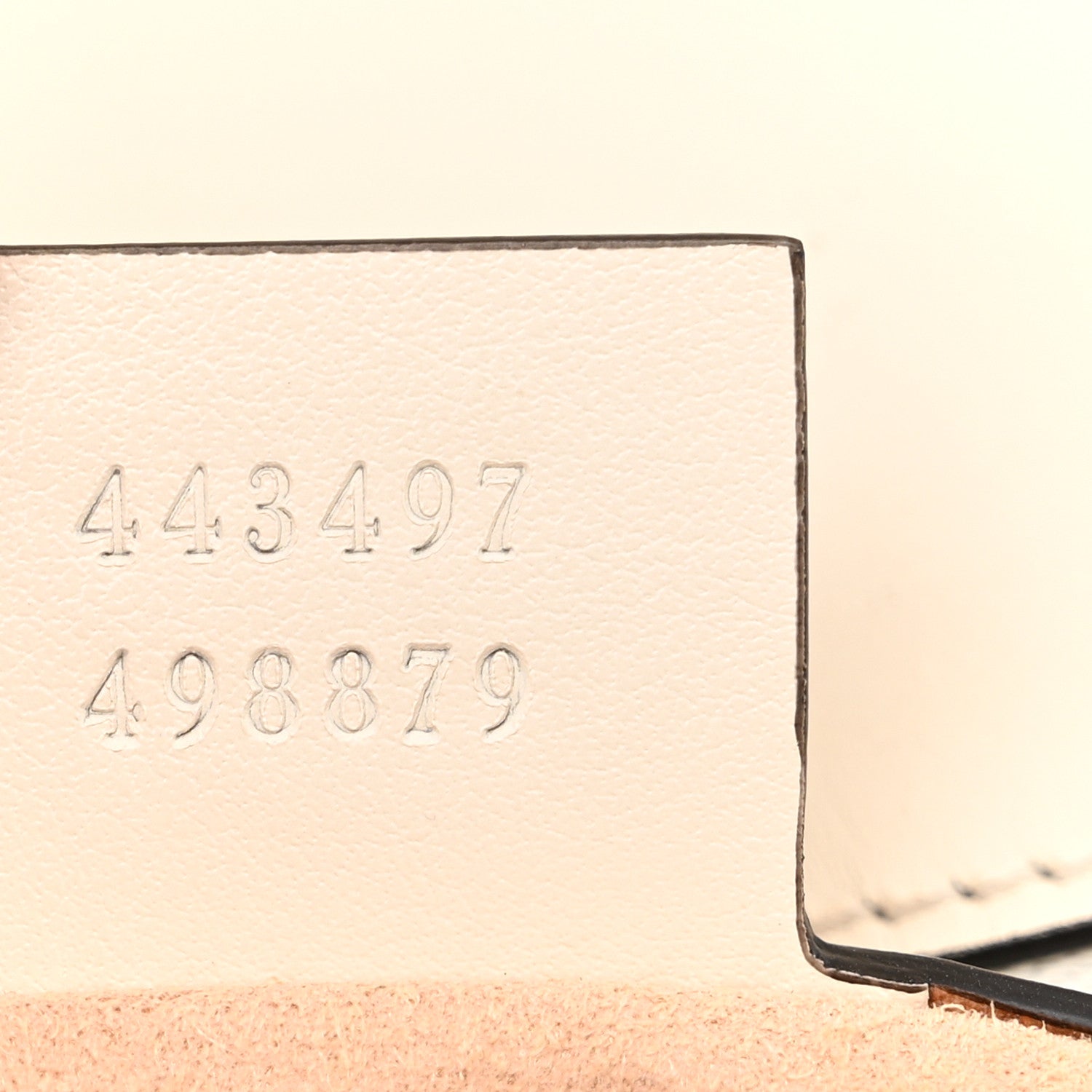 Gucci Calfskin Matelasse Small GG Marmont Shoulder Bag White 7 of 11