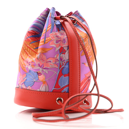 Hermes Silk Swift Flamingo Party Soie Cool Small Capucine 3 of 7
