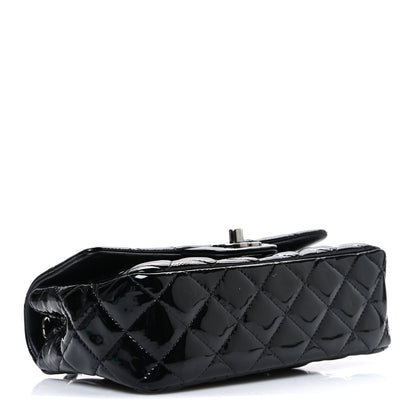 Chanel Patent Calfskin Quilted Mini Rectangular Flap Black 4 of 10