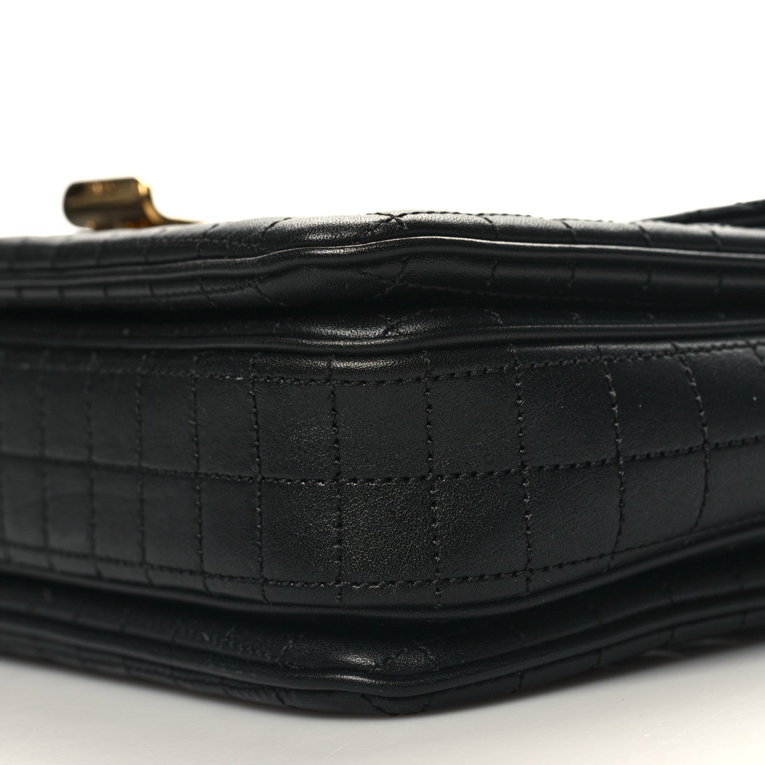 Celine Calfskin Quilted Medium C Bag Black 11 of 11