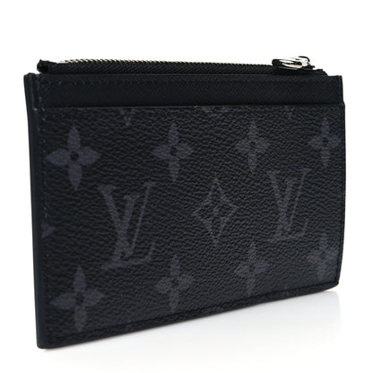 Louis Vuitton Reverse Monogram Eclipse Taiga Coin Card Holder 3 of 10