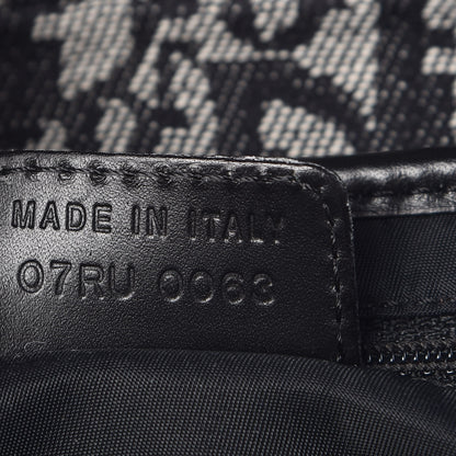 Christian Dior Monogram Saddle Bag Black 7 of 8