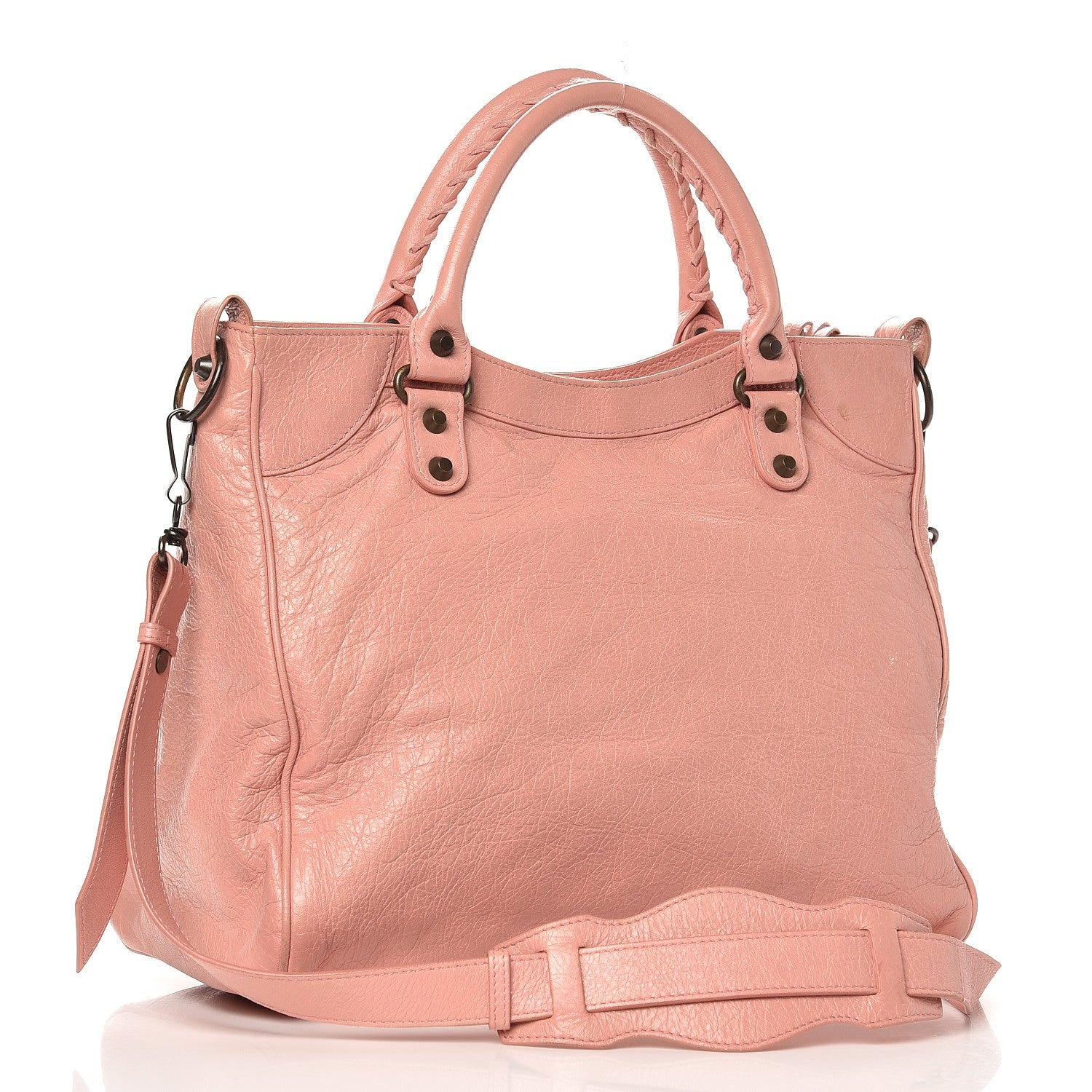 Balenciaga Agneau Classic Hardware Velo Rose Peche 3 of 15
