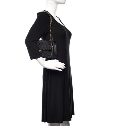 Chanel Caviar Quilted Small Double Flap Black 2 of 15