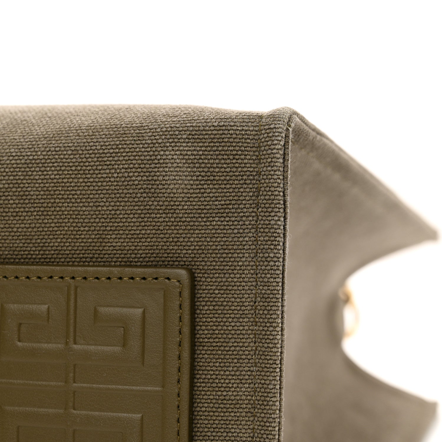 Givenchy Canvas Medium G-Tote Dark Khaki 11 of 11