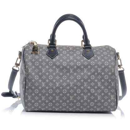 Louis Vuitton Monogram Idylle Speedy Bandouliere 30 Encre 1 of 7