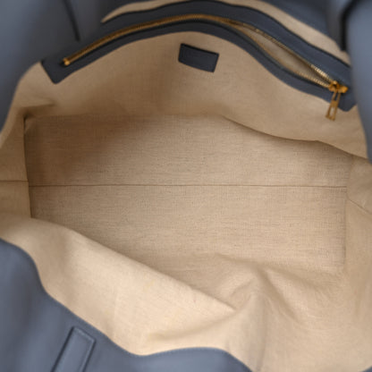 Loewe Calfskin Flamenco Knot XL Tote Bag Atlantic Blue 5 of 10