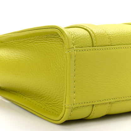 Marc Jacobs Grained Calfskin Micro The Tote Bag Citronelle 8 of 9