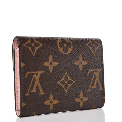 Louis Vuitton Monogram Rosalie Coin Purse Rose Ballerine 3 of 8