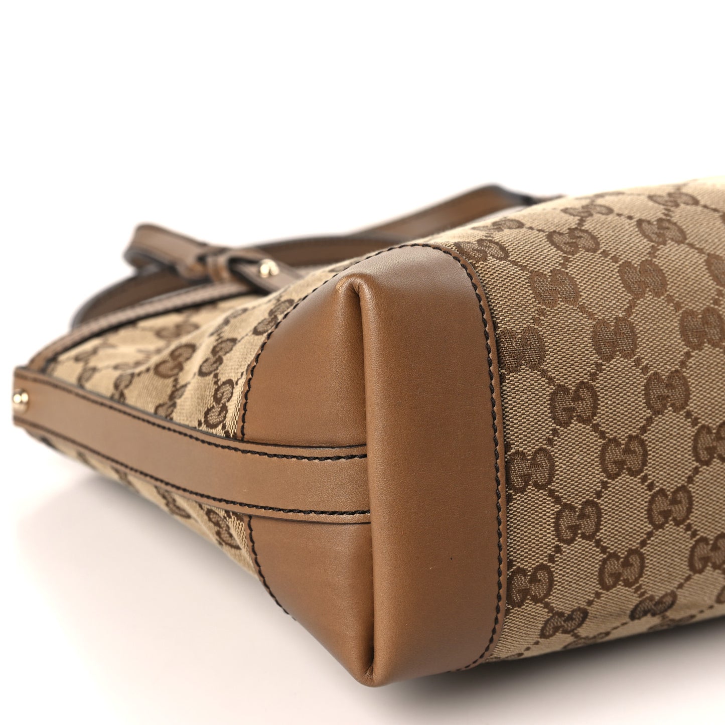 Monogram Small Craft Tote Light Brown