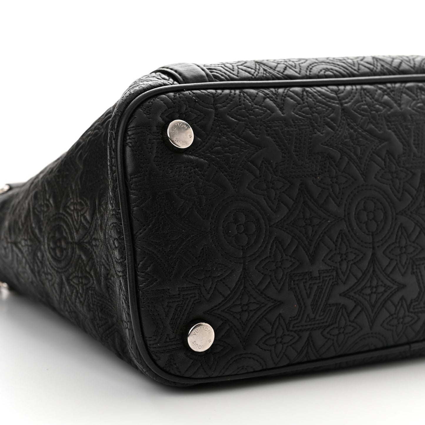 Monogram Lambskin Antheia Ixia PM Black