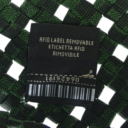 Fendi Fabric Jacquard F is Fendi FF 1974 Woven Knotted Mini Mon Tresor Bucket Bag Verde Black 7 of 10