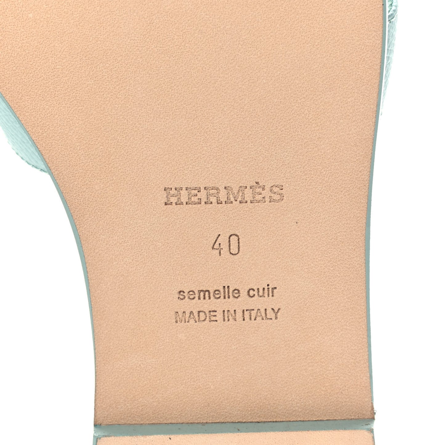 Epsom Oran Sandals 40 Vert Embrun