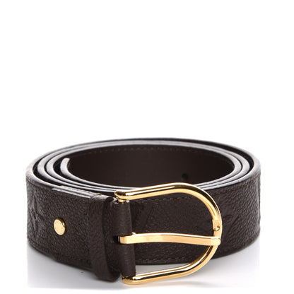 Louis Vuitton Empreinte Gracieuse 30mm Belt 85 34 Earth 1 of 6