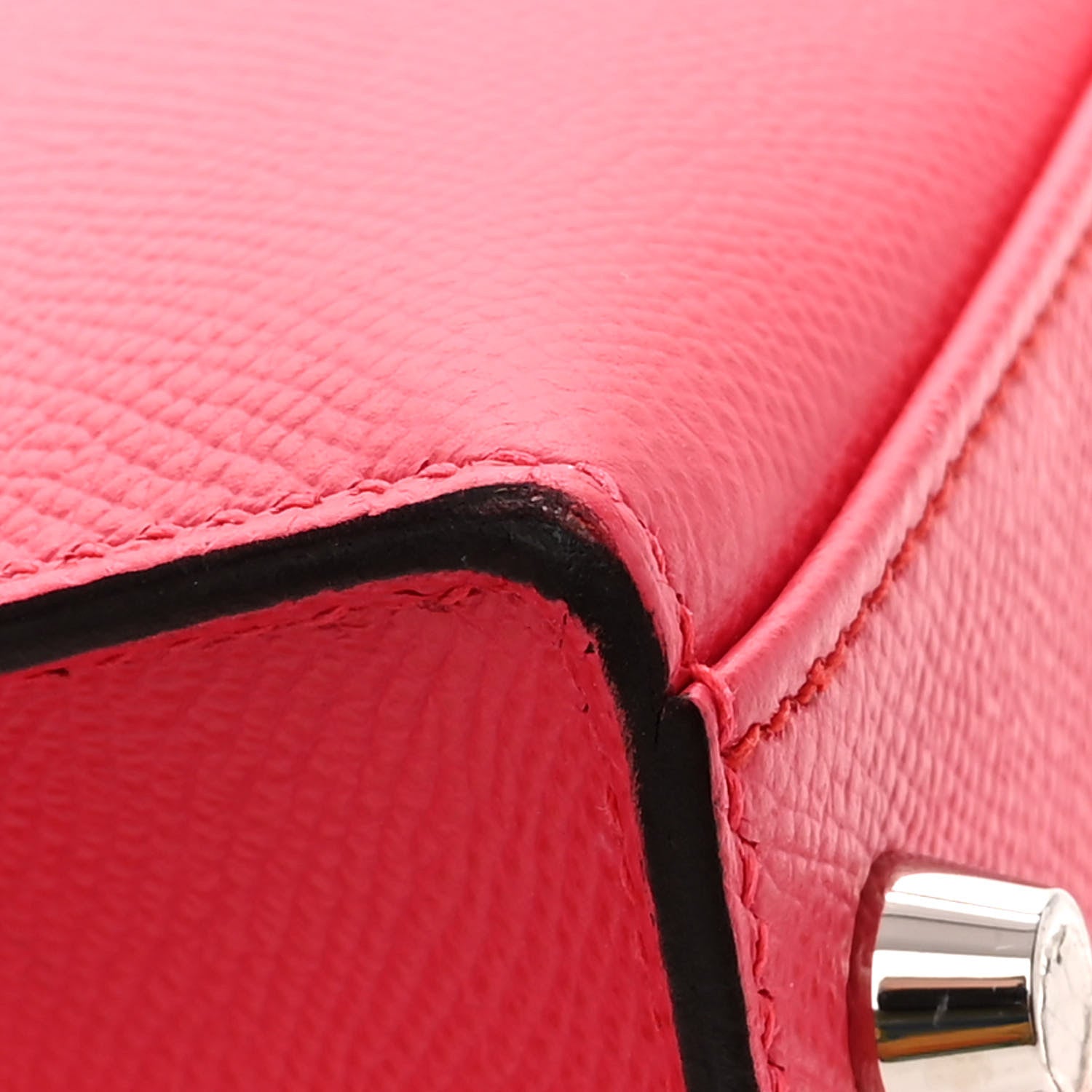 Hermes Epsom Casaque Kelly Sellier 28 Rouge Coeur Rose Extreme Bleu Zanzibar 10 of 10
