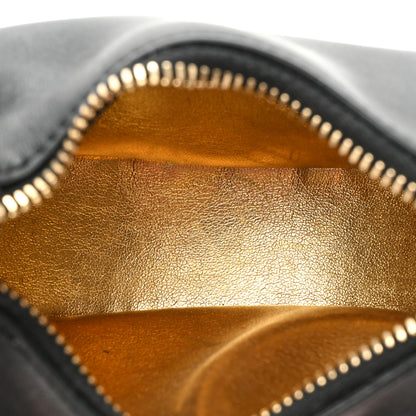 Fendi Vitello Grace Matte Nano Fendigraphy Hobo Charm Black 4 of 9