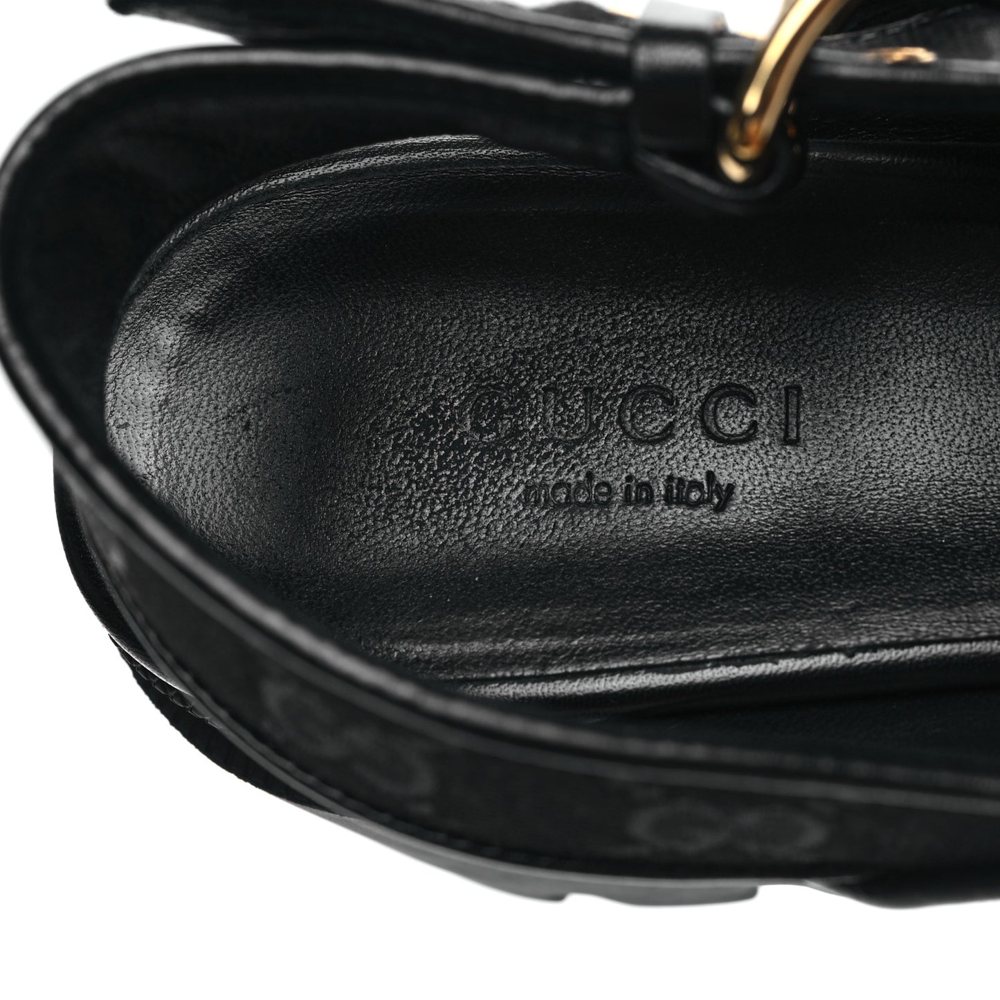 Monogram Granada Kid Trip 40/72mm Lug Sole Sandals 37 Black