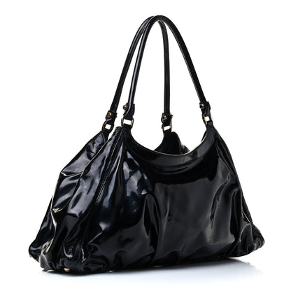 Gucci Patent D Ring Large Hobo Black 2 of 6