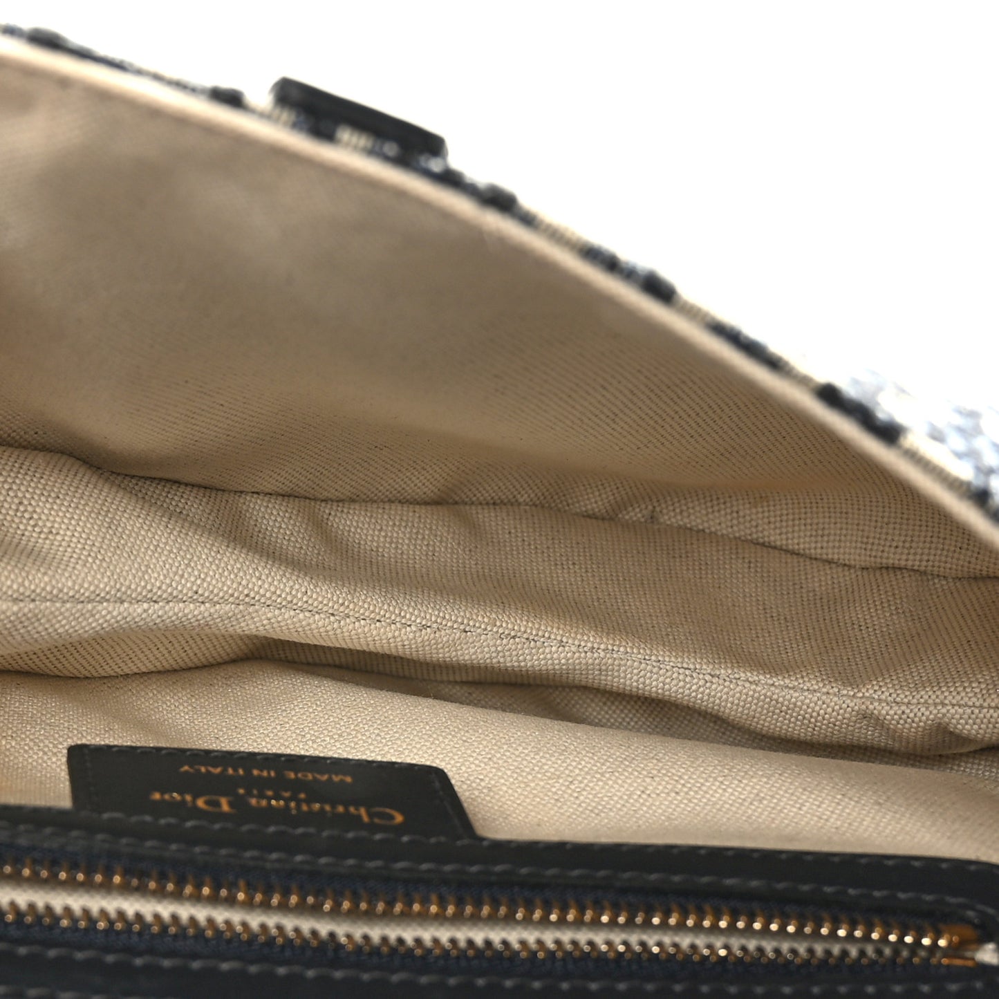 Oblique Saddle Bag Blue