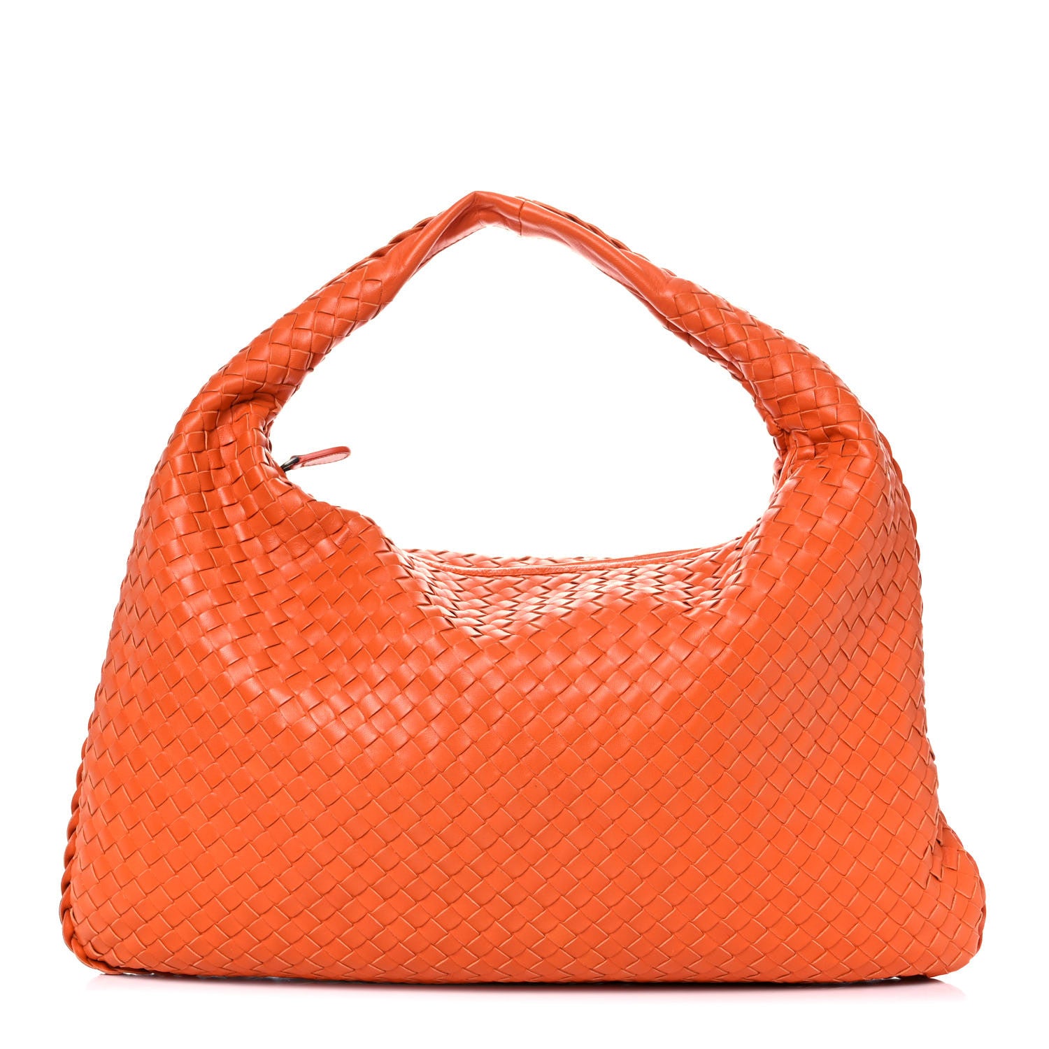 Bottega Veneta Nappa Intrecciato Large Veneta Hobo Orange 1 of 12