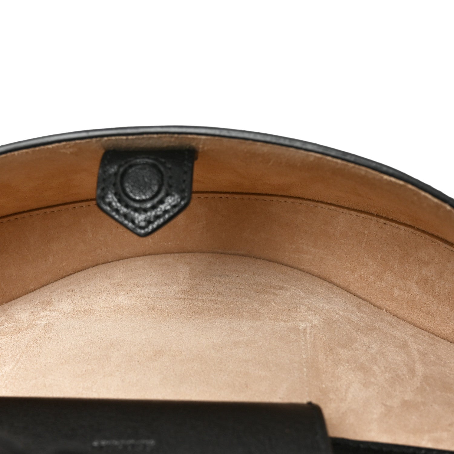 Alaia Goatskin Hip East West Shoulder Bag Black 9 of 19