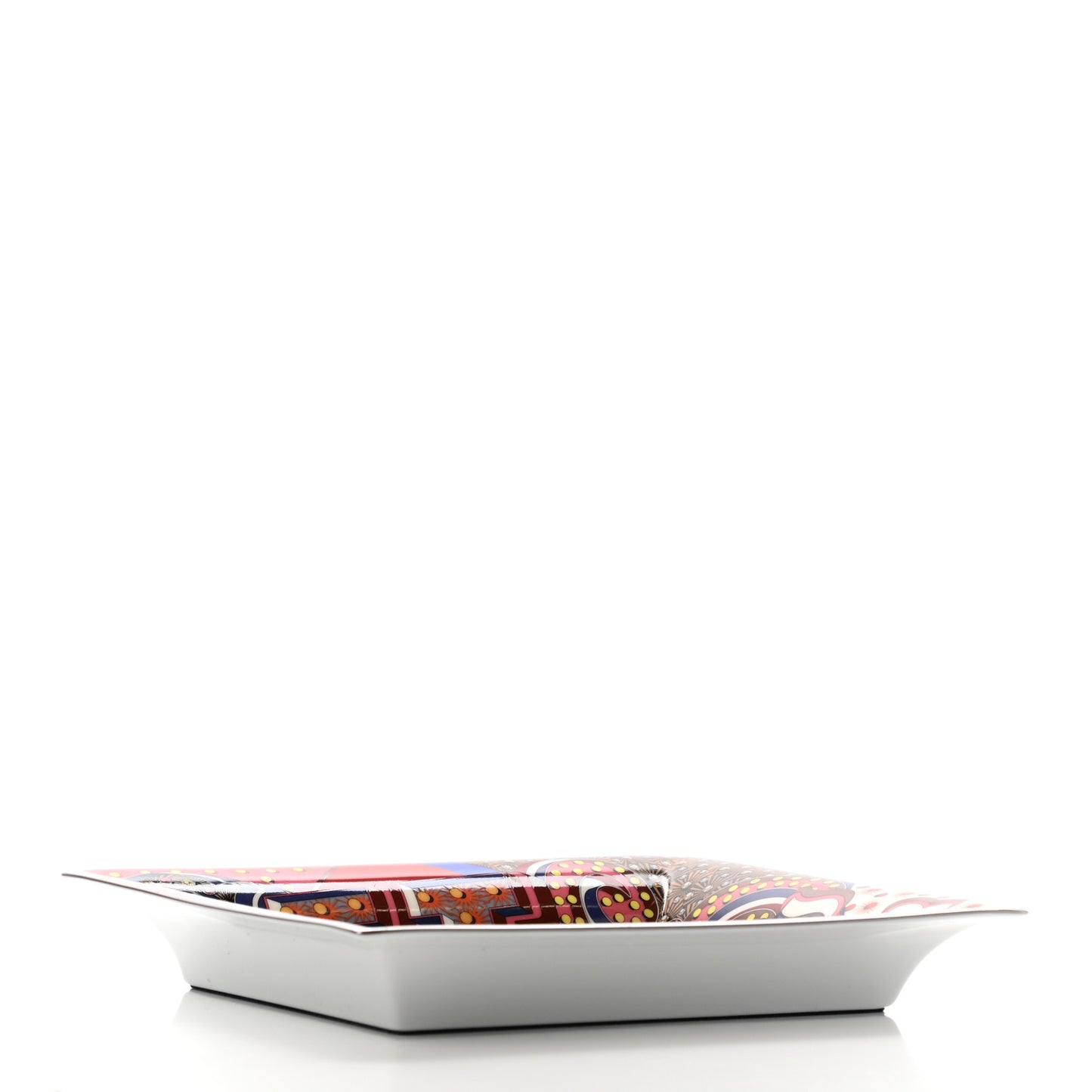 Porcelain Electrique Change Tray Pourpre