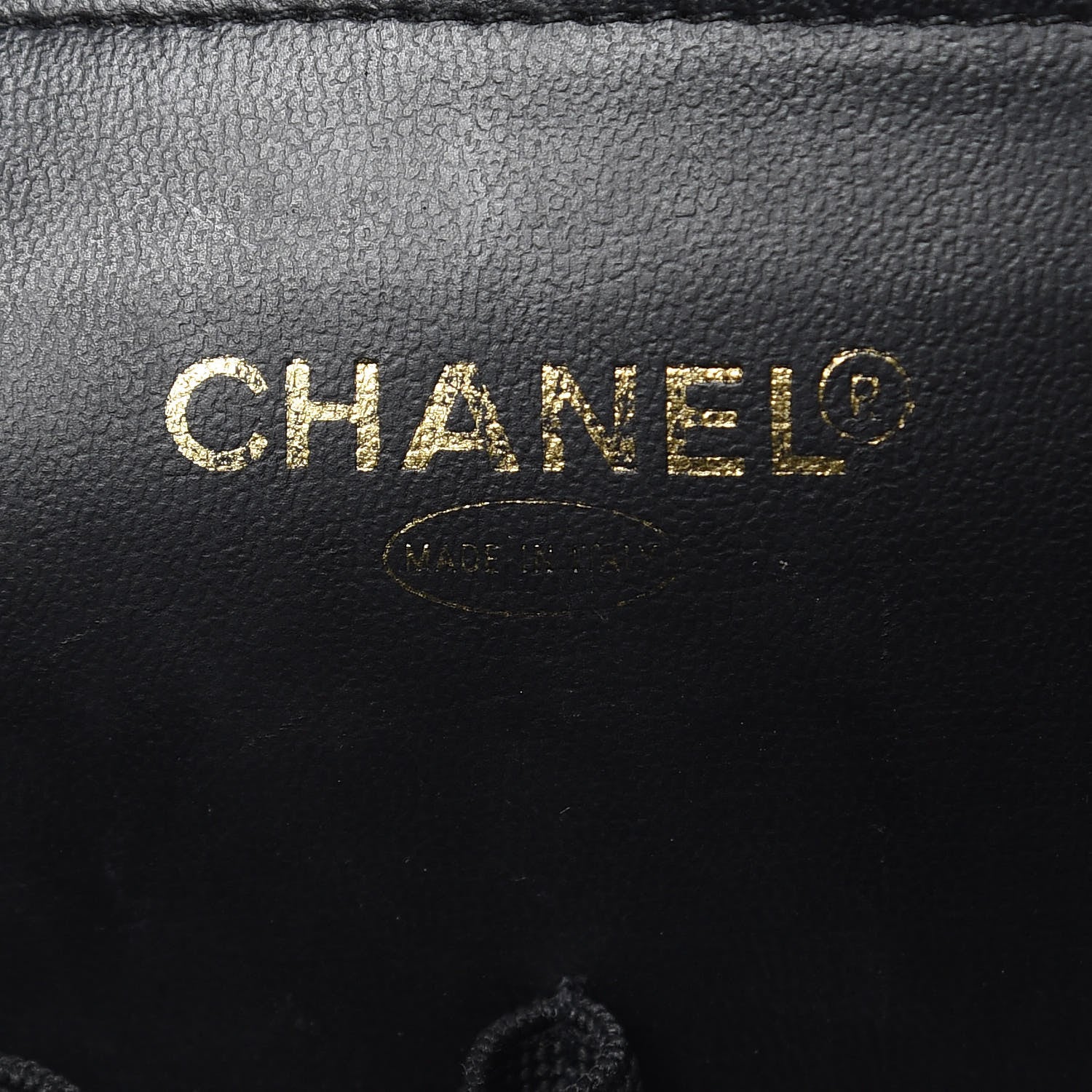 Chanel Caviar CC Vanity Train Case Black 6 of 17