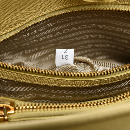 Prada Saffiano Lux Medium Open Promenade Tote Ginestra 8 of 10