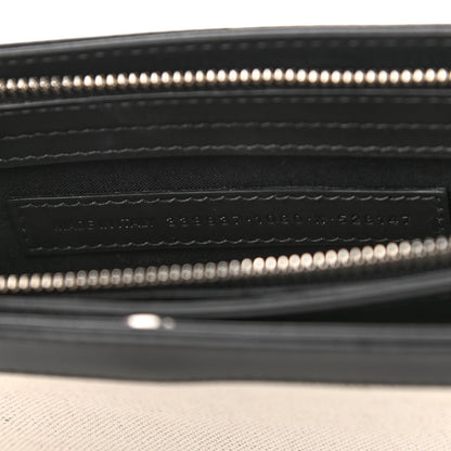 Balenciaga Cotton Canvas Pochette Crossbody Bag Black 7 of 10