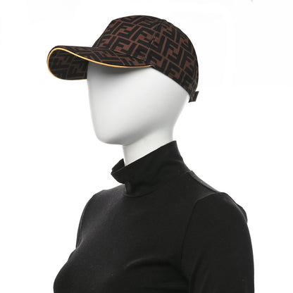 Fendi Canvas FF Reloaded Baseball Hat Tobacco Yellow 2 of 8