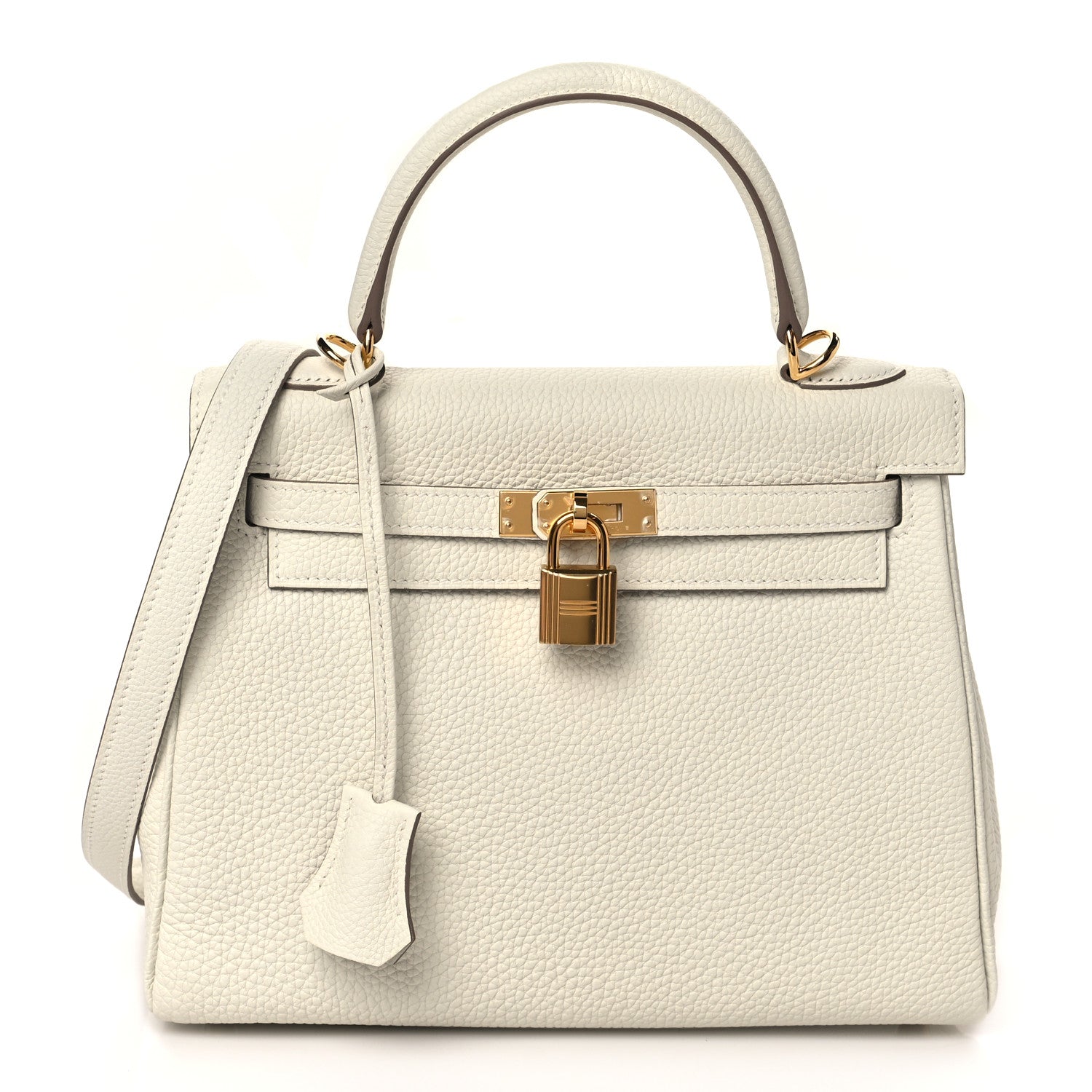 Hermes Togo Kelly Retourne 25 Mushroom 1 of 10