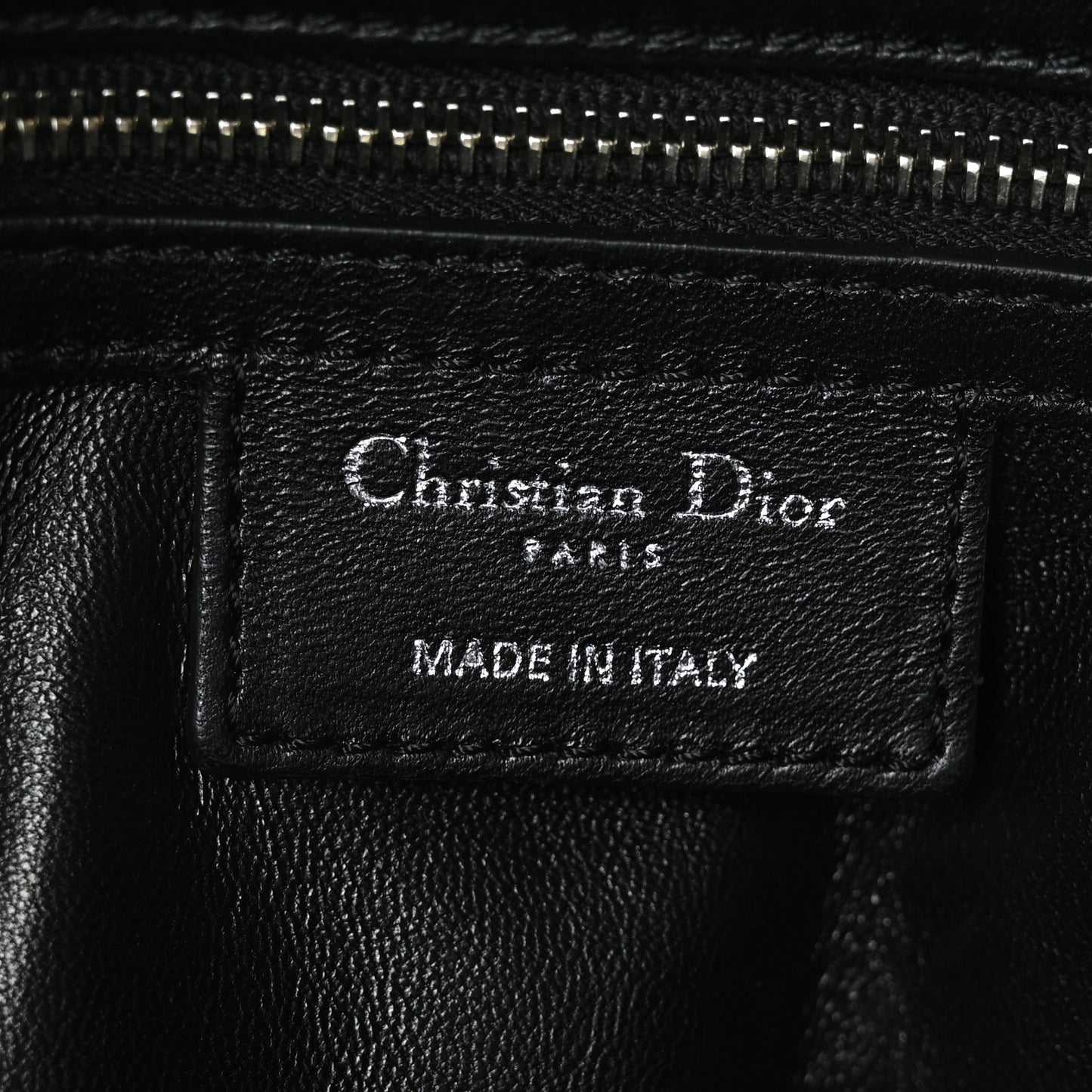 Lambskin Cannage Dior So Dior Tote Black