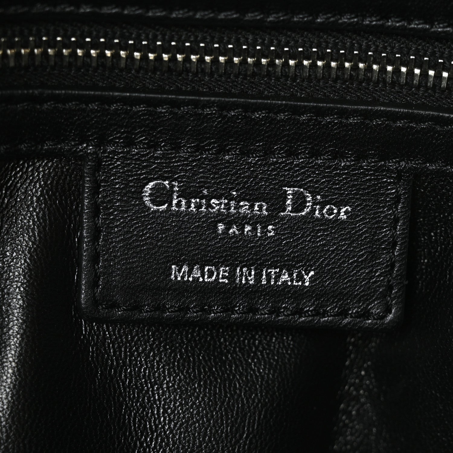 Christian Dior Lambskin Cannage Dior So Dior Tote Black 5 of 8