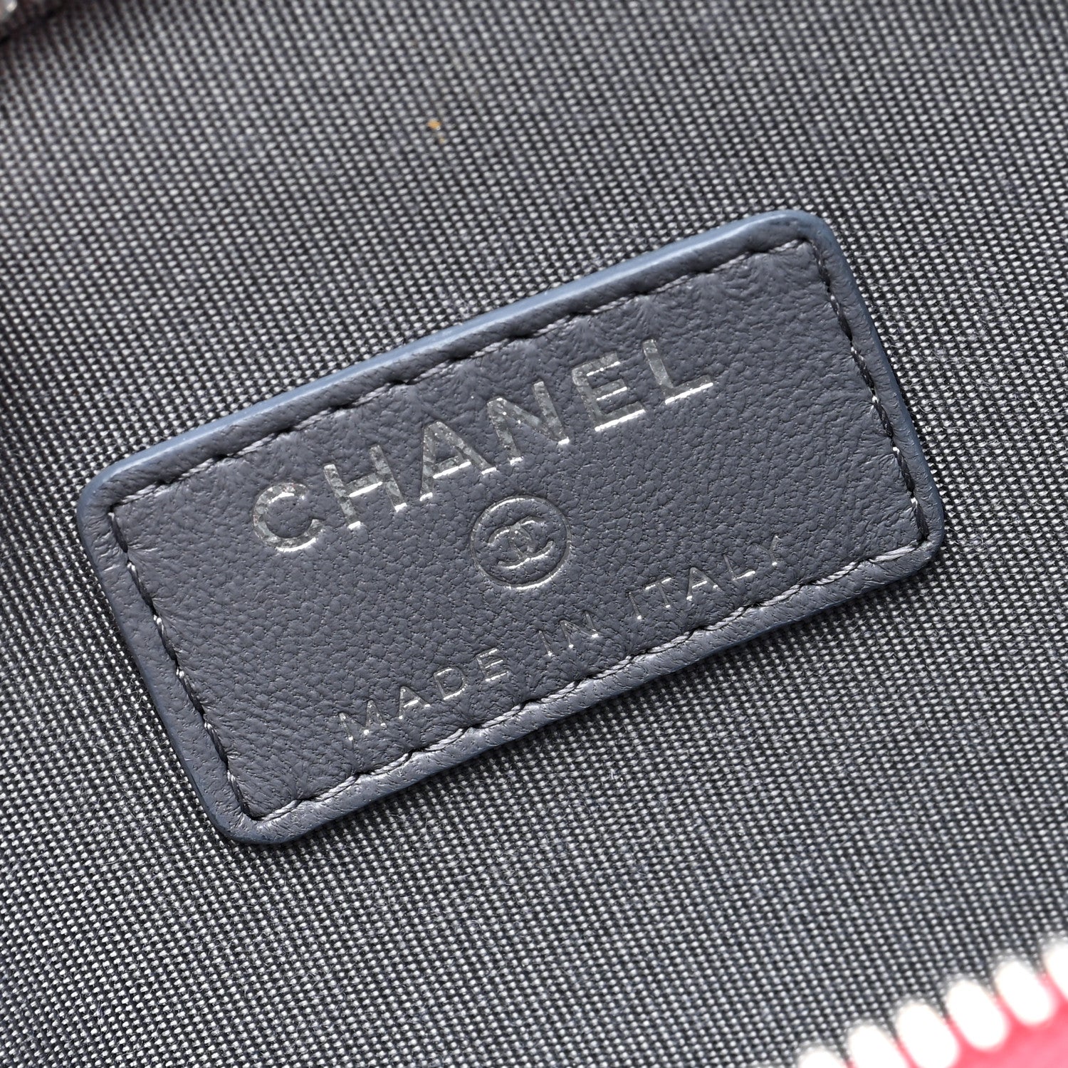 Chanel Lambskin Quilted Round Clutch With Chain Multicolor 6 of 13