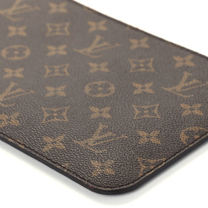 Louis Vuitton Monogram Neverfull MM GM Pochette Cherry 9 of 9