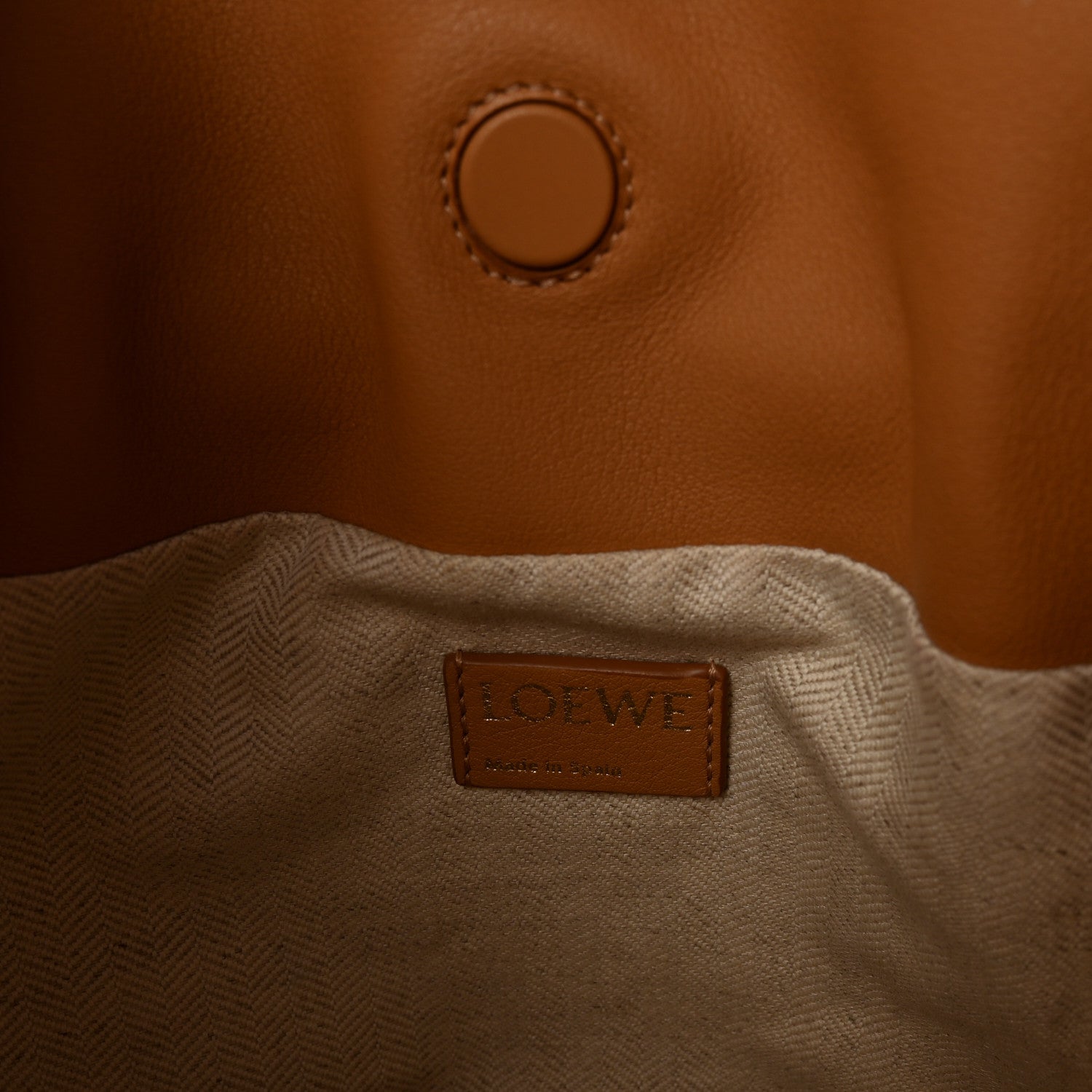 Loewe Jacquard Anagram Calfskin Mini Flamenco Knot Clutch Red Warm Desert 6 of 9