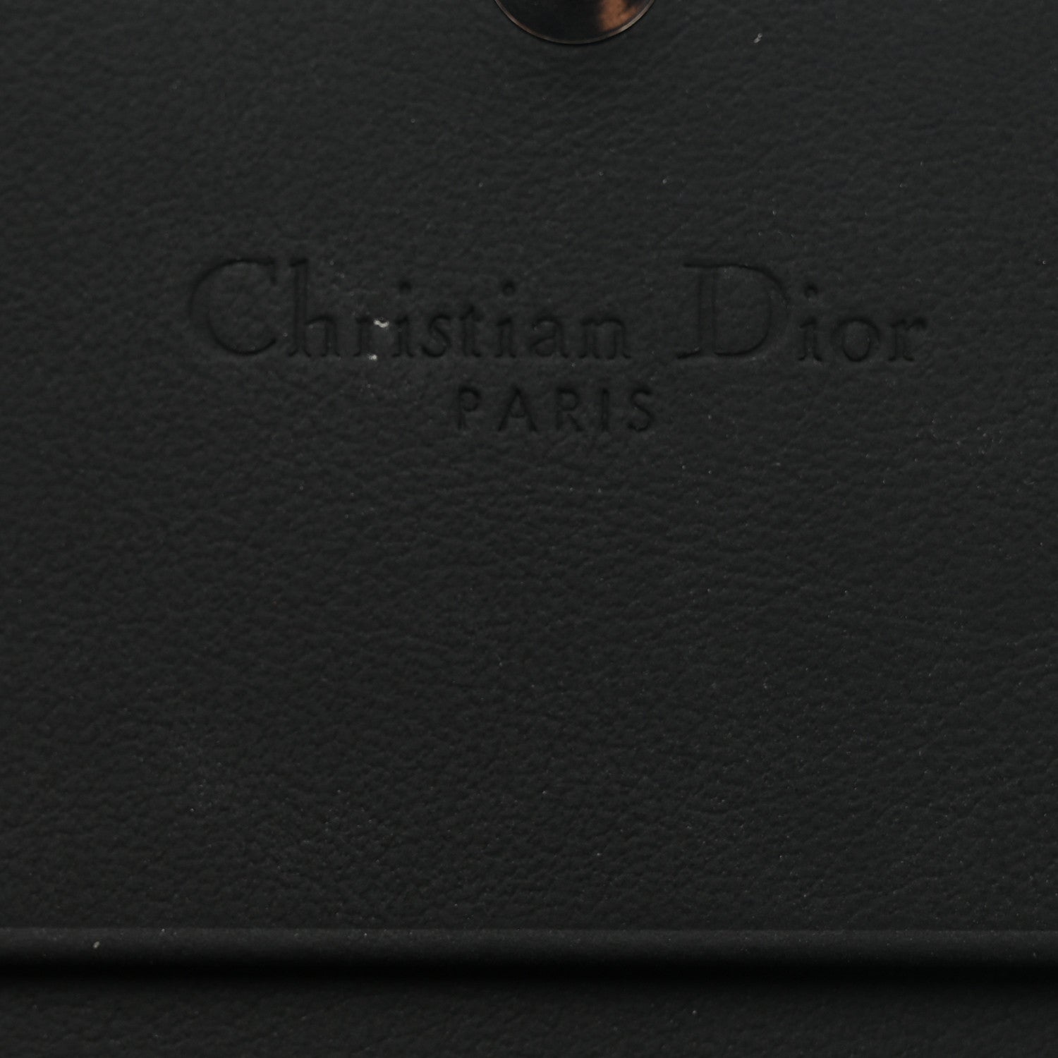 Christian Dior Ultra Matte Calfskin Small Lady Dior Flap Card Holder Black 6 of 7