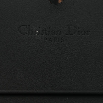 Christian Dior Ultra Matte Calfskin Small Lady Dior Flap Card Holder Black 6 of 7