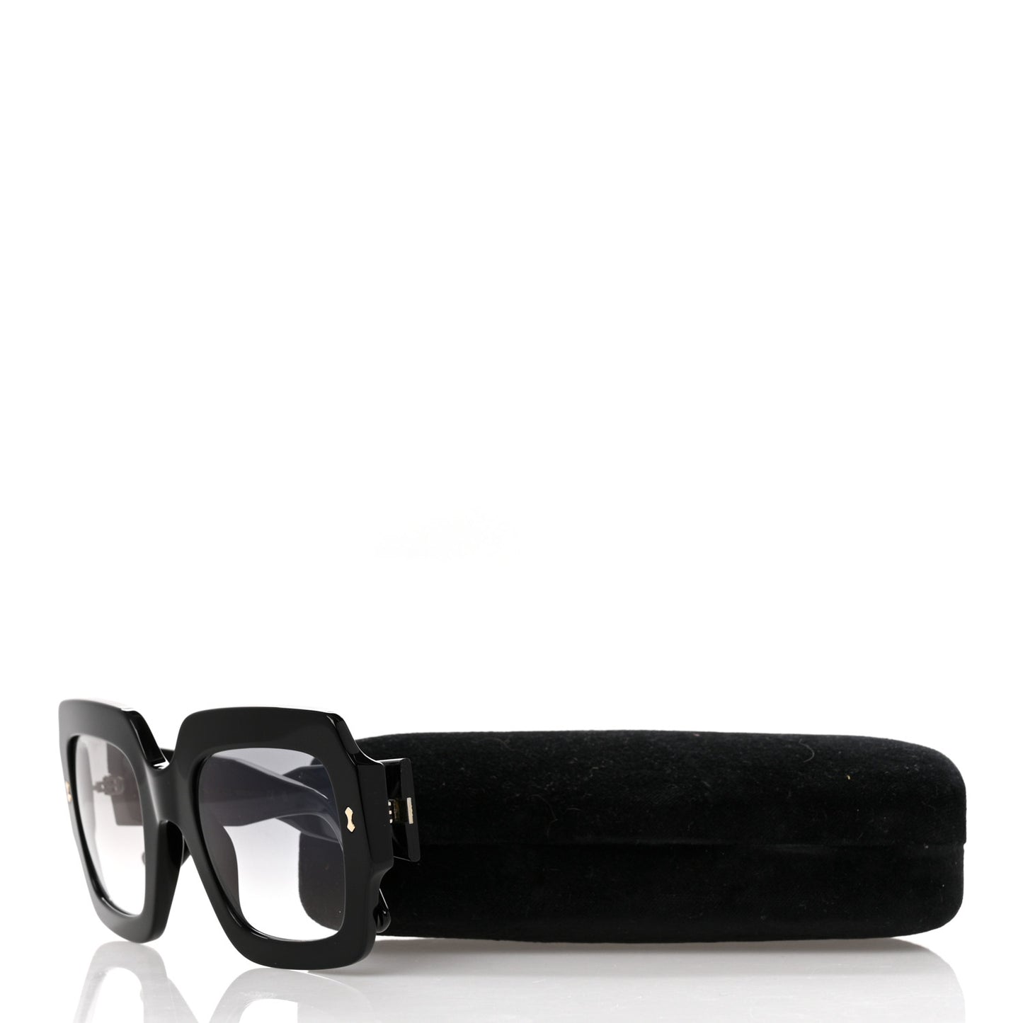 Acetate Square Sunglasses GG1111S Black