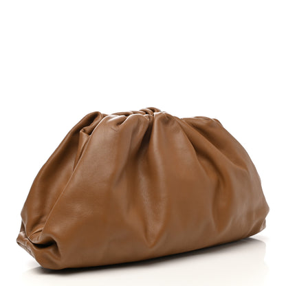 Bottega Veneta Smooth Butter Calf The Pouch Oversized Clutch Cammello 3 of 8