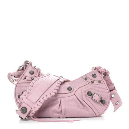 Balenciaga Agneau Arena Le Cagole Shoulder Bag XS Candy Pink 1 of 11
