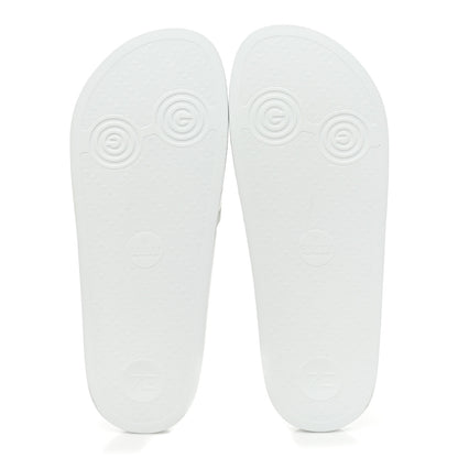 Gucci Rubber Web Mens Pool Slide Sandals 9 Great White 5 of 8