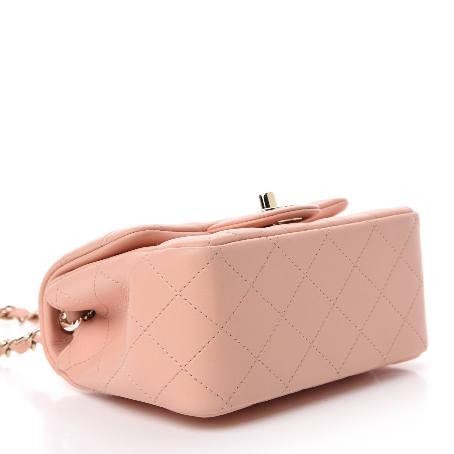 Chanel Lambskin Quilted Mini Square Flap 4 of 12