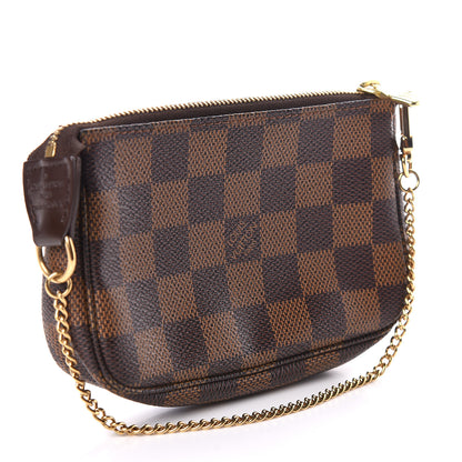 Louis Vuitton Damier Ebene Mini Pochette Accessories 3 of 7