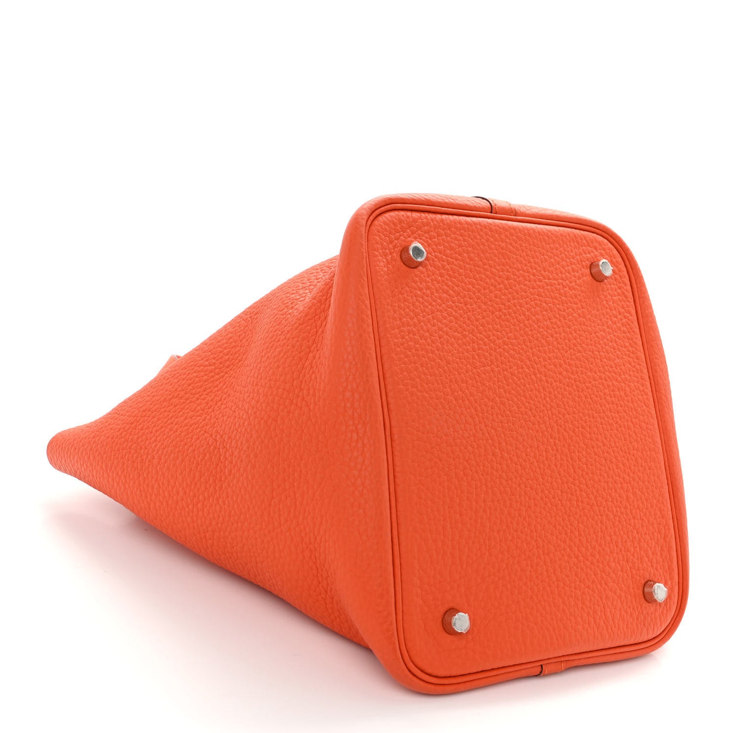 Taurillon Clemence Picotin Lock 22 MM Orange