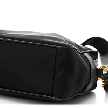 Prada Tessuto Nylon Soft Calf Camera Bag Black 9 of 9